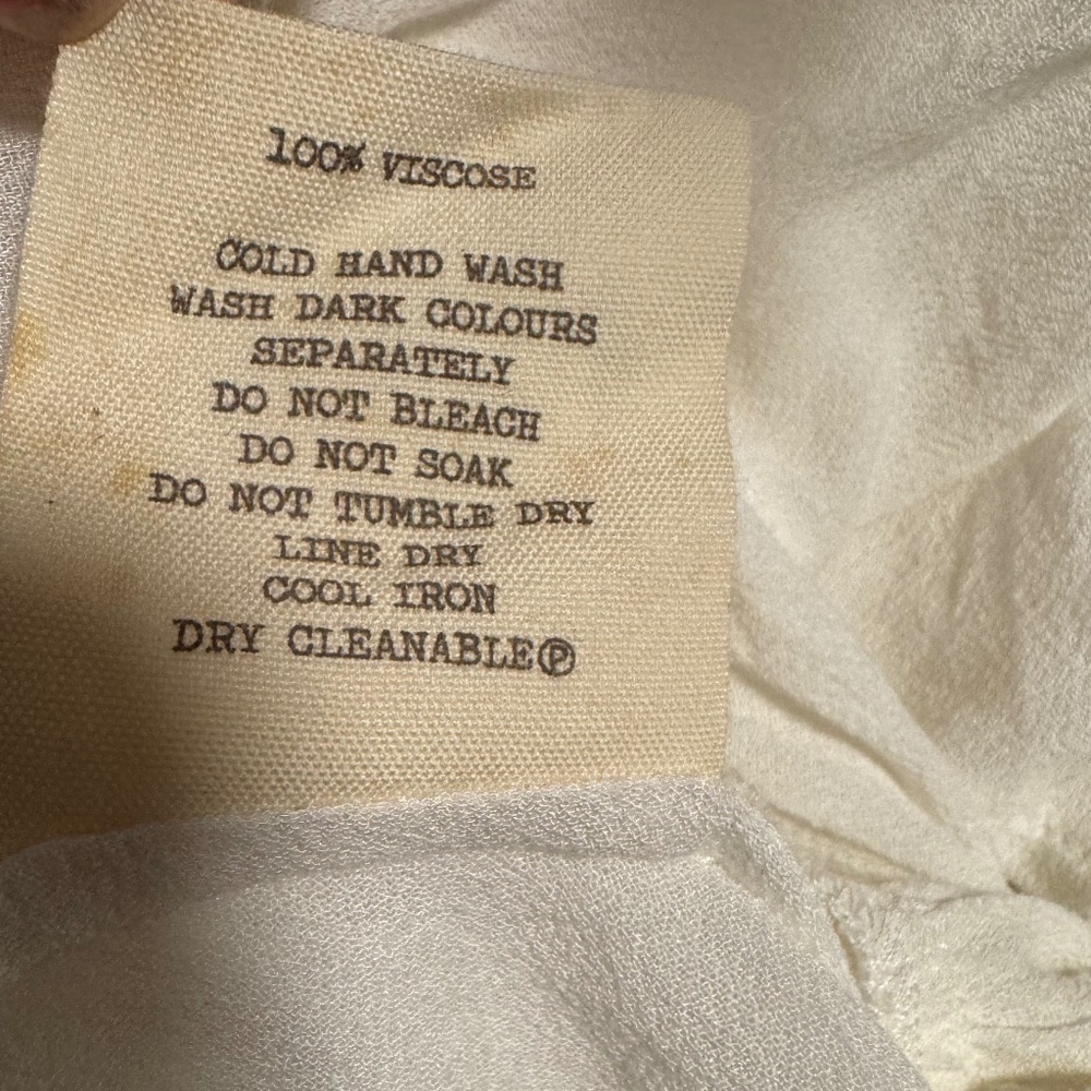 Spell Gown White Cream xs - Picture 15 of 15